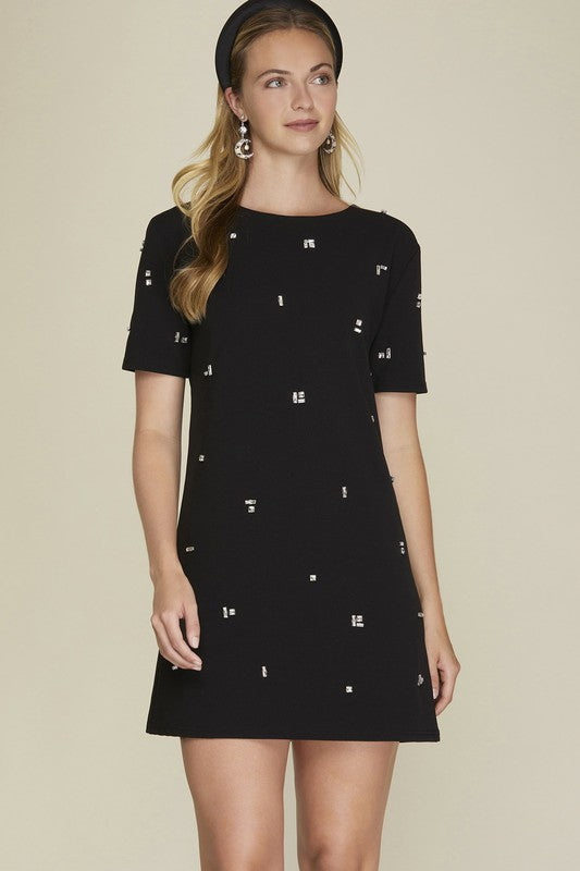 Rylee Rhinestone Dress