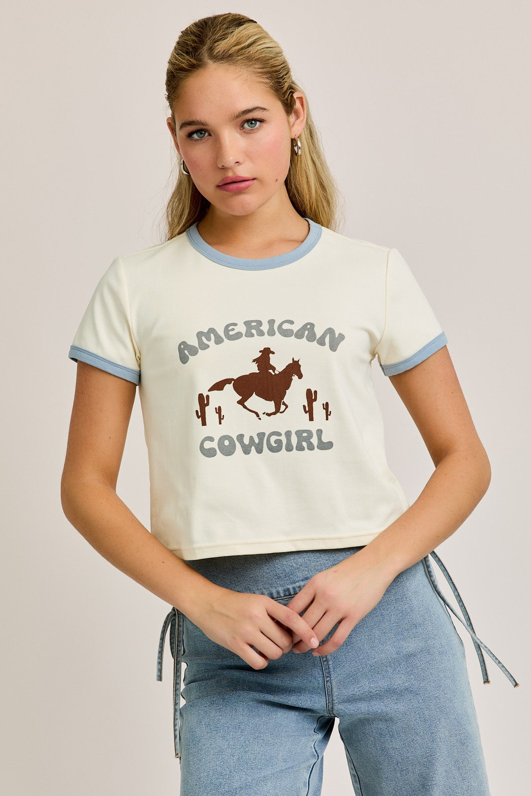 American Cowgirl Baby Tee