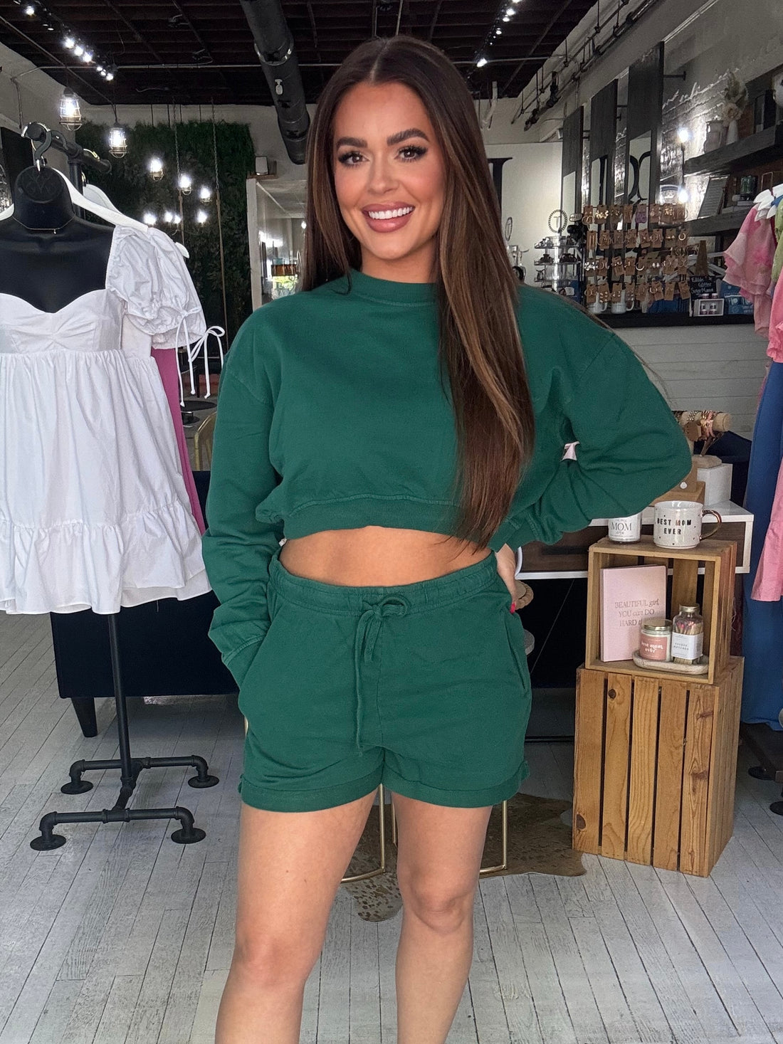Cassie High-Rise Shorts