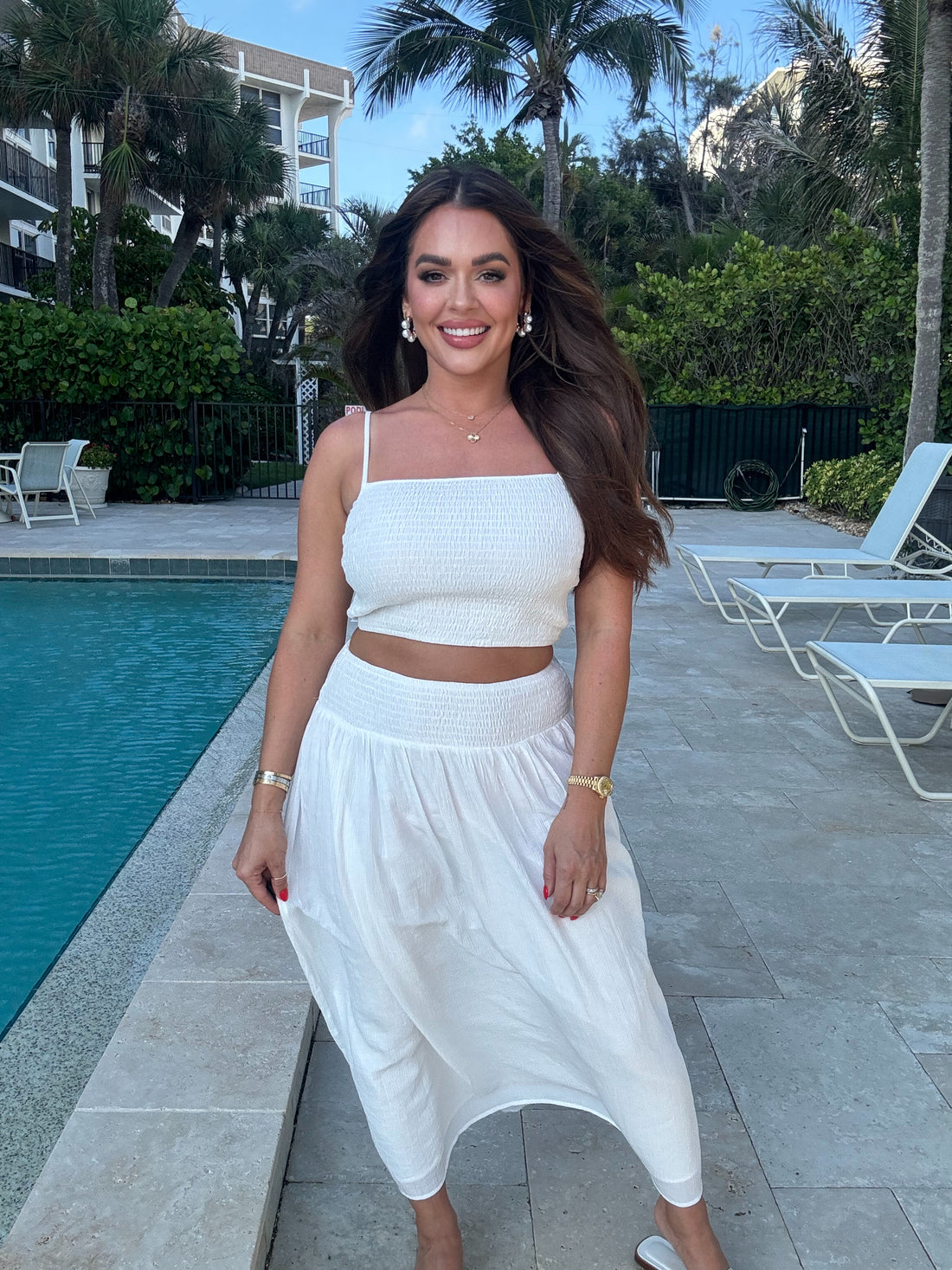 Stacey Smocked Set
