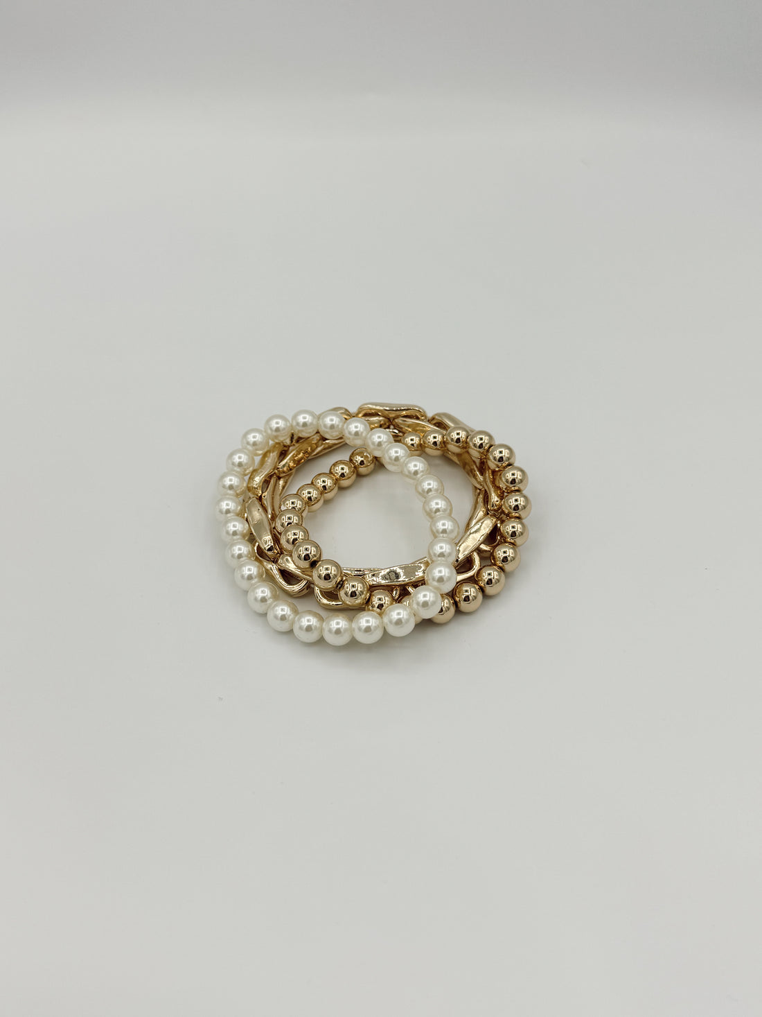 Khloe Gold Bracelet Stack