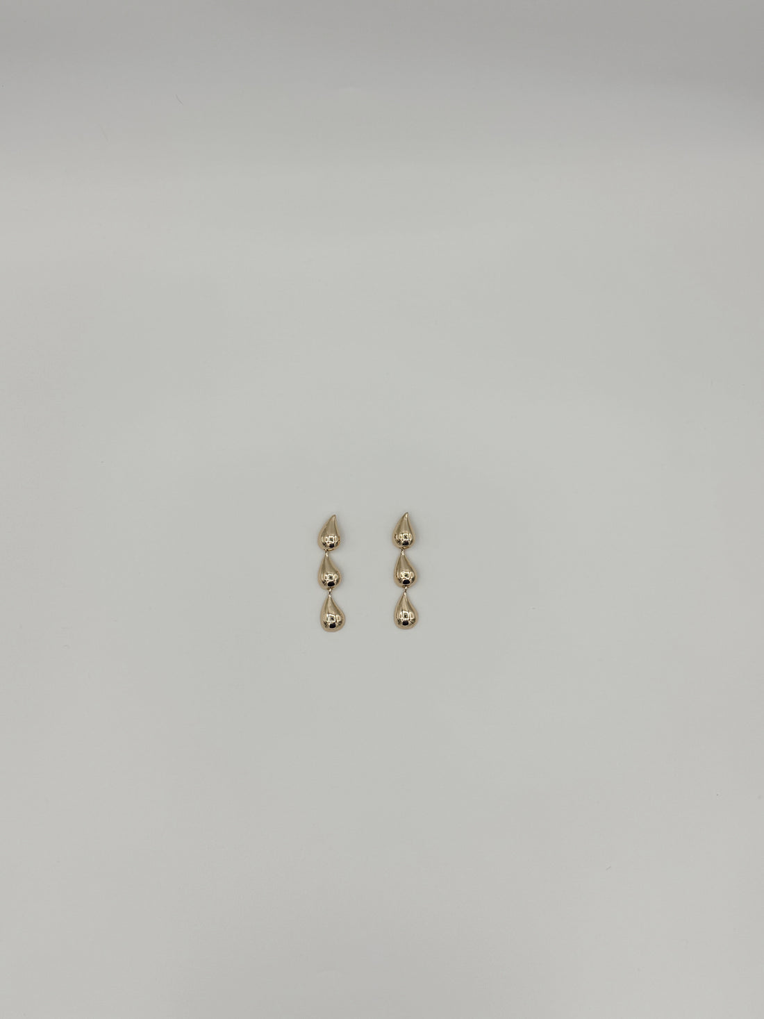 Gold Teardrop Earrings