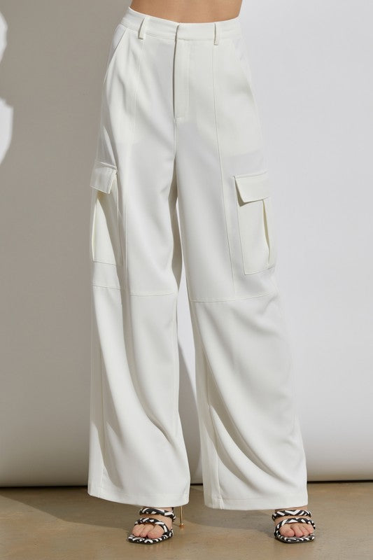 Annie Cargo Wide Leg Pants