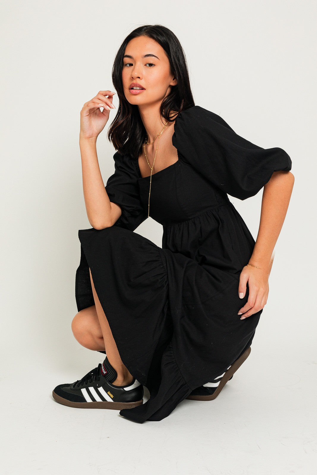 marley maxi dress Marley Tiered Maxi Dress Black / S by Sugarlips
