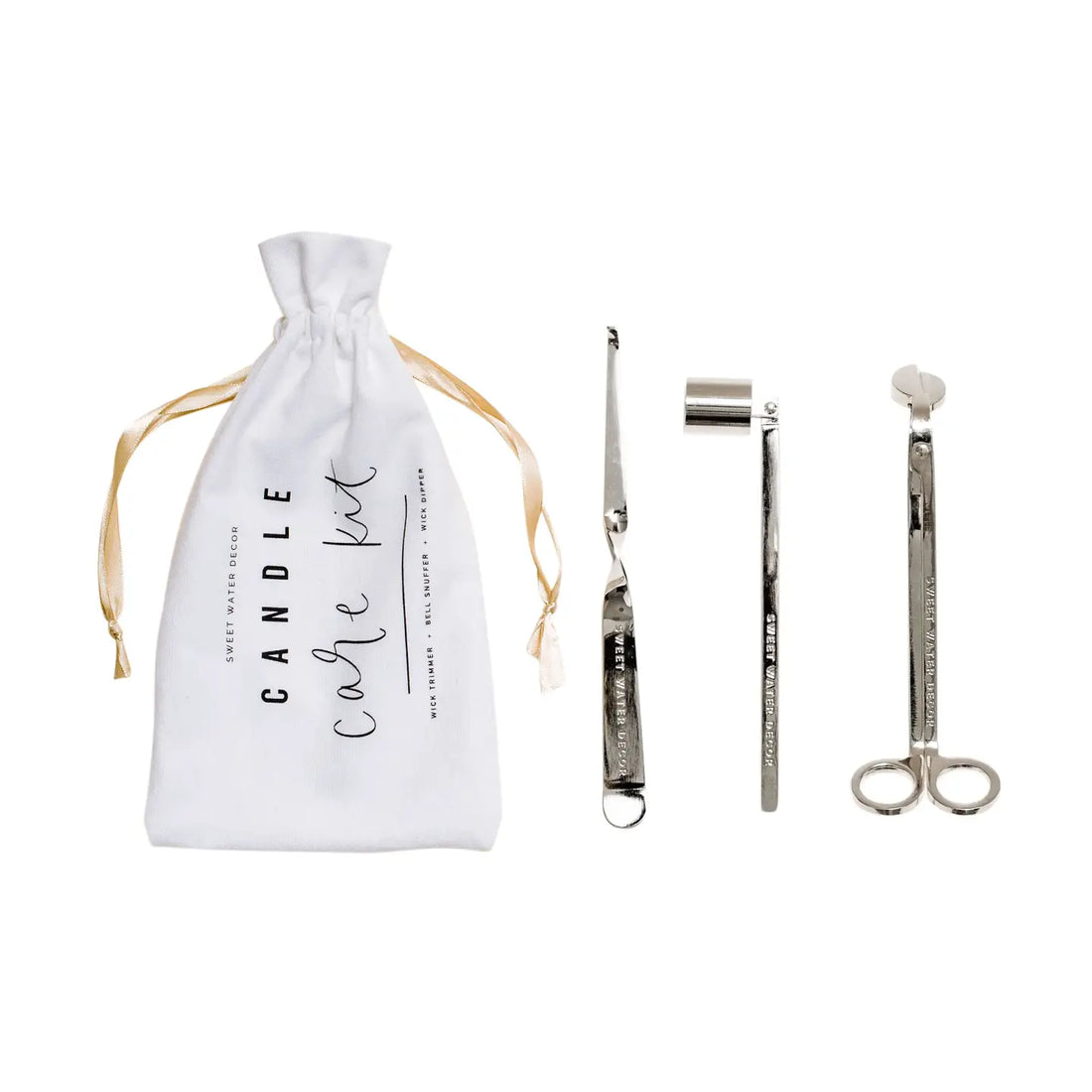 Candle Care Kit - Silver