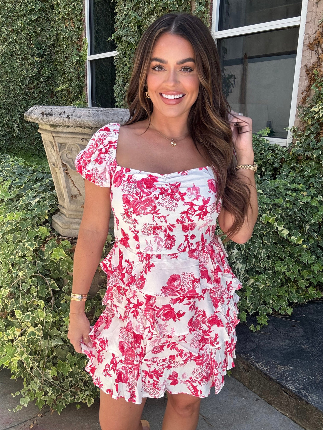 Pretty Whimsy Floral Dress