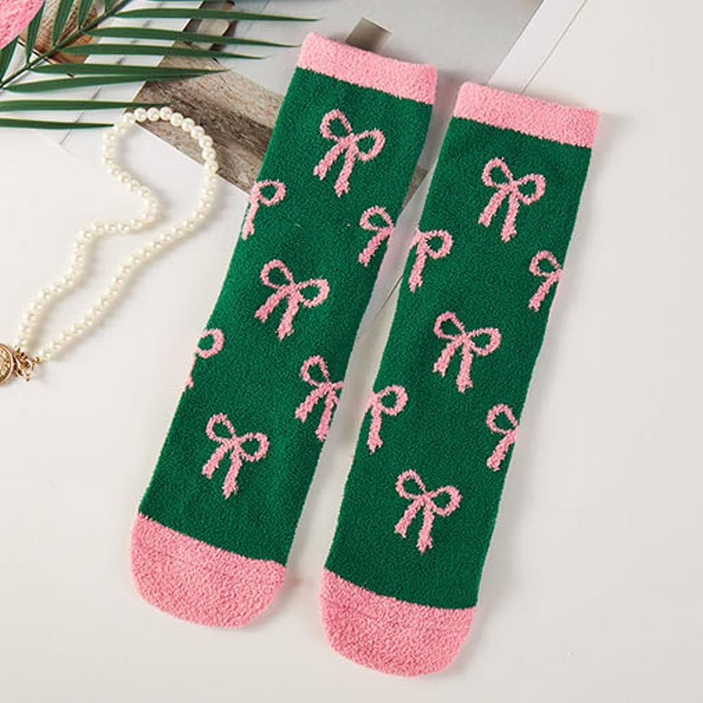 Christmas Fuzzy Socks Gift Box