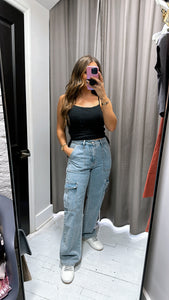 Nikki Cargo Jeans