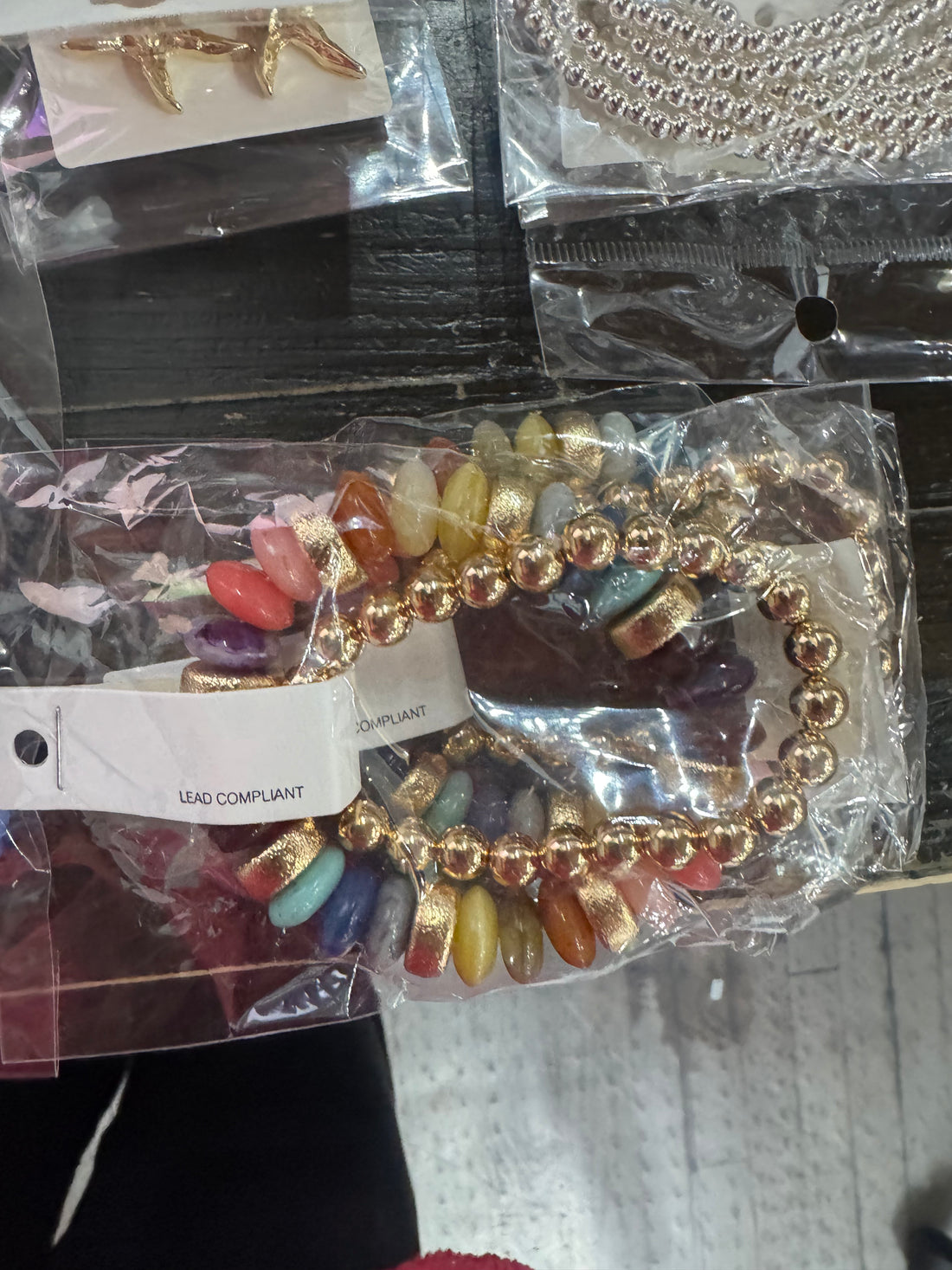 Multi Color Chunky Bracelet